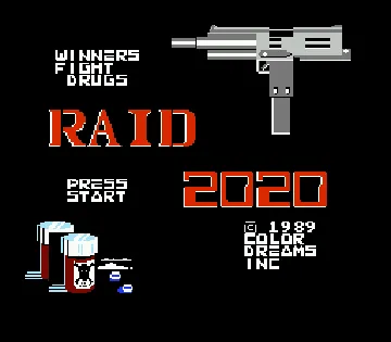 Raid 2020 (USA) (Beta) (1989-12-xx) (Unl) screen shot title